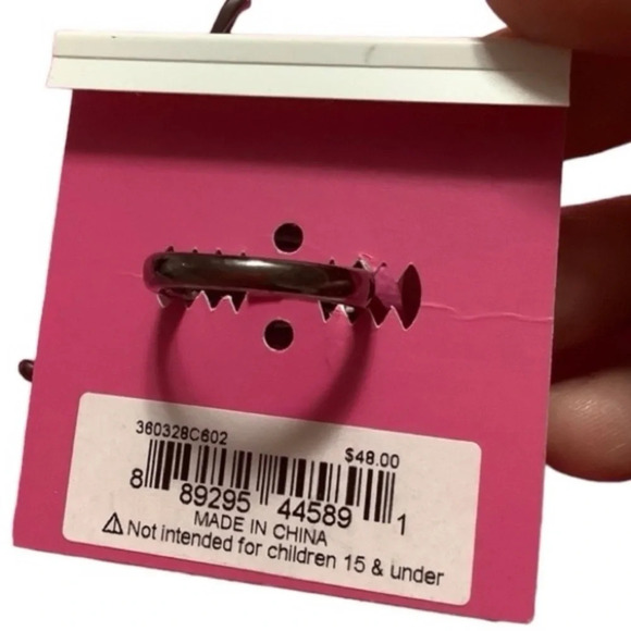 BETSEY JOHNSON SET 5-Piece Halloween Spider Bracelet Necklace Ring Earrings NWT - Picture 16 of 16